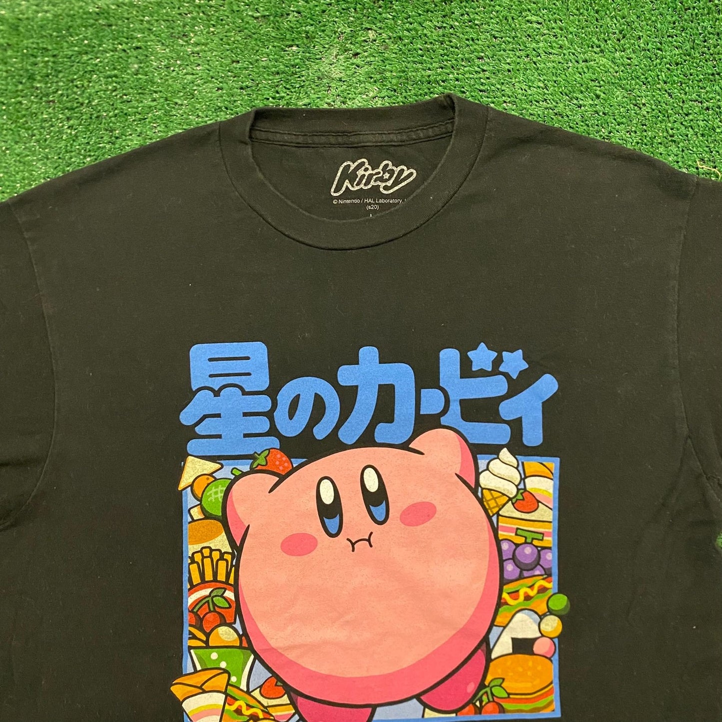 Nintendo Kirby Vintage Cartoon Gaming Gamer T-Shirt