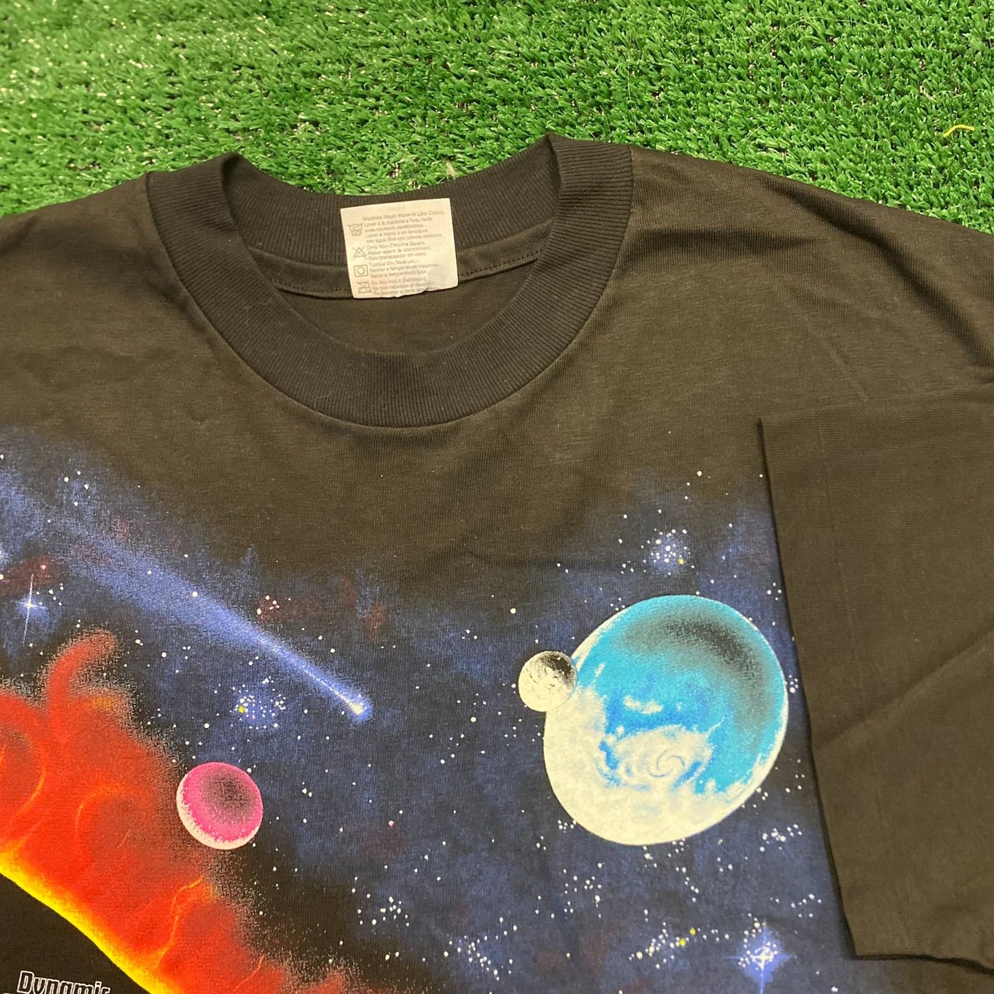 Solar System Planets Vintage 90s Astronomy Space T-Shirt