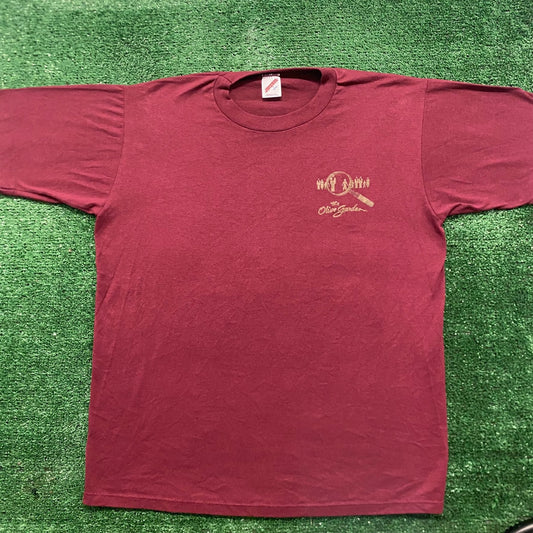 Vintage 80s Olive Garden Italian Restaurant Single Stitch Tee