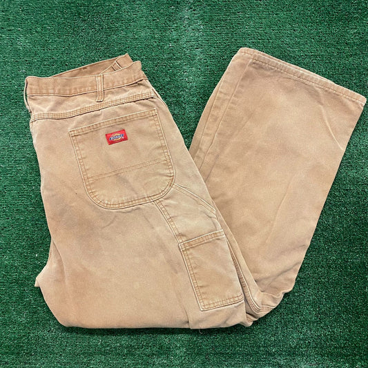 Vintage Y2K Dickies Essential Baggy Denim Carpenter Jeans