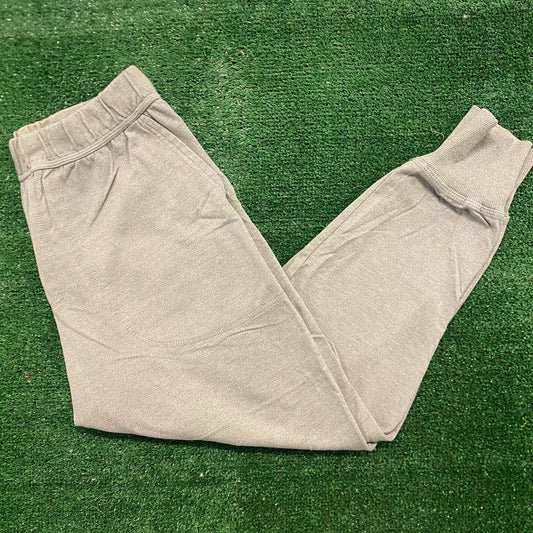 Basic Essential Vintage Gray Sweatpants Joggers