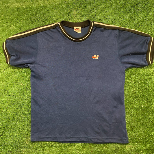 Vintage 90s Essential Nike Satin Swoosh Baby T-Shirt