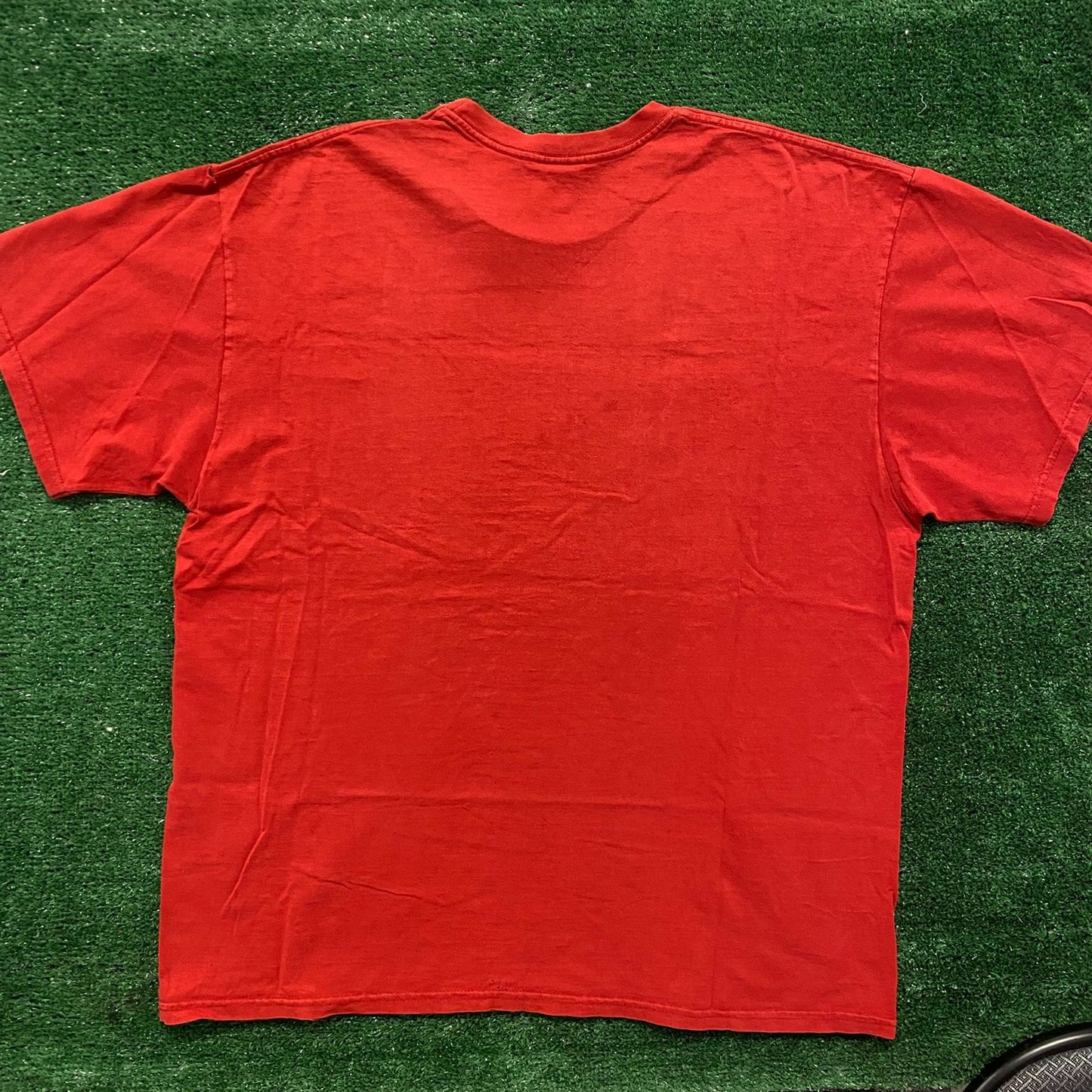 Vintage Y2K Nike Soccer Shirt Center Swoosh Logo Drill Tee