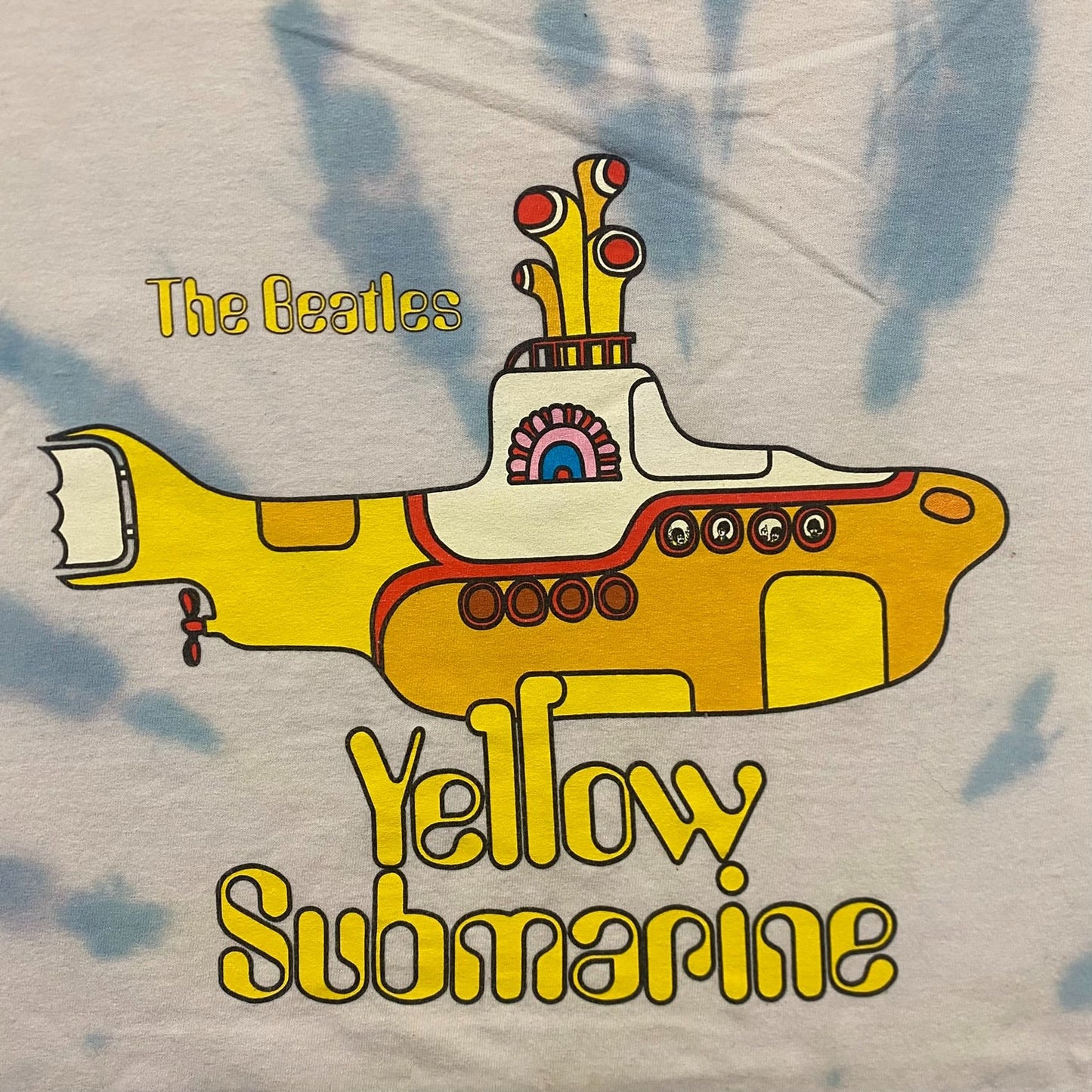 Vintage Y2K Beatles Yellow Submarine Essential Rock Band Tee