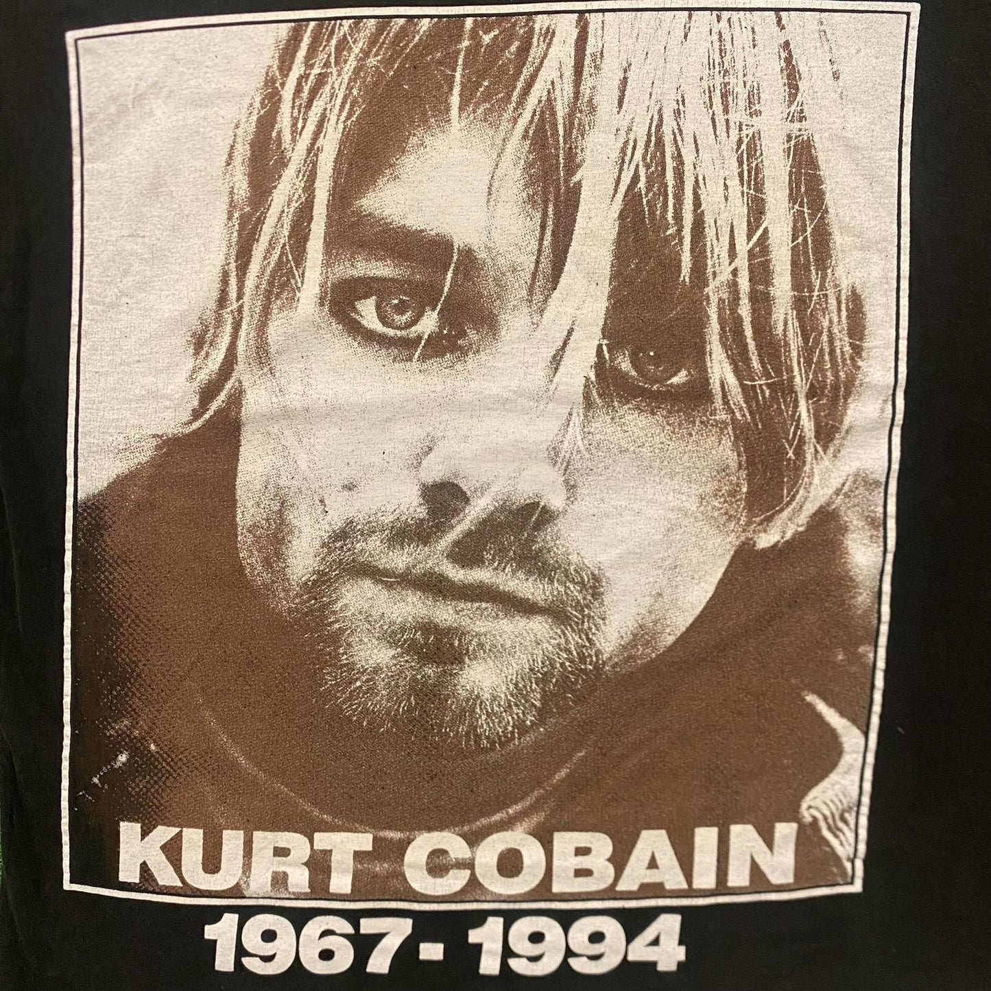 Vintage 90s Nirvana Kurt Cobain Memorial Grunge Band Tee