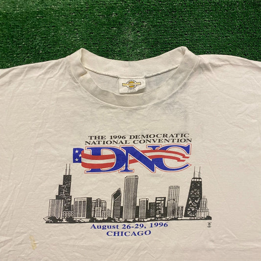 Democratic National Convention Vintage 90s Politics T-Shirt