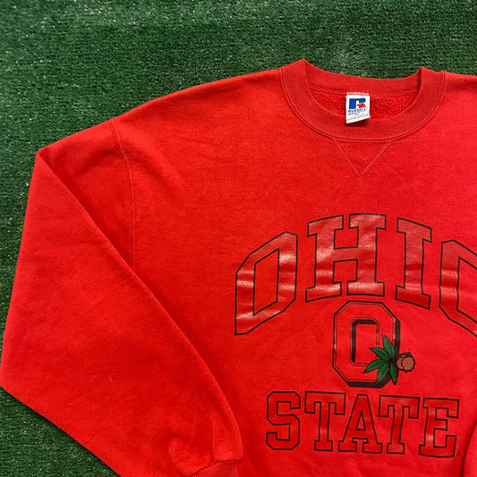 Vintage 90s Ohio State Essential College Crewneck Sweatshirt