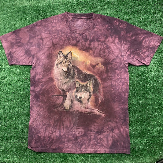 Vintage Y2K Essential Wolf Nature Animals T-Shirt