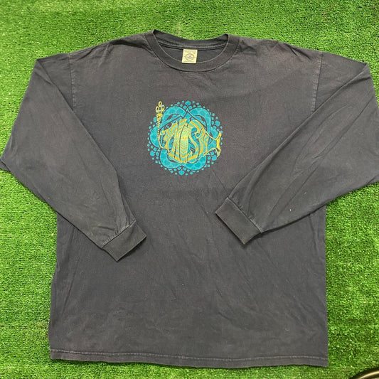 Vintage Y2K Phish Sun Faded Baggy Psychedelic Band T-Shirt