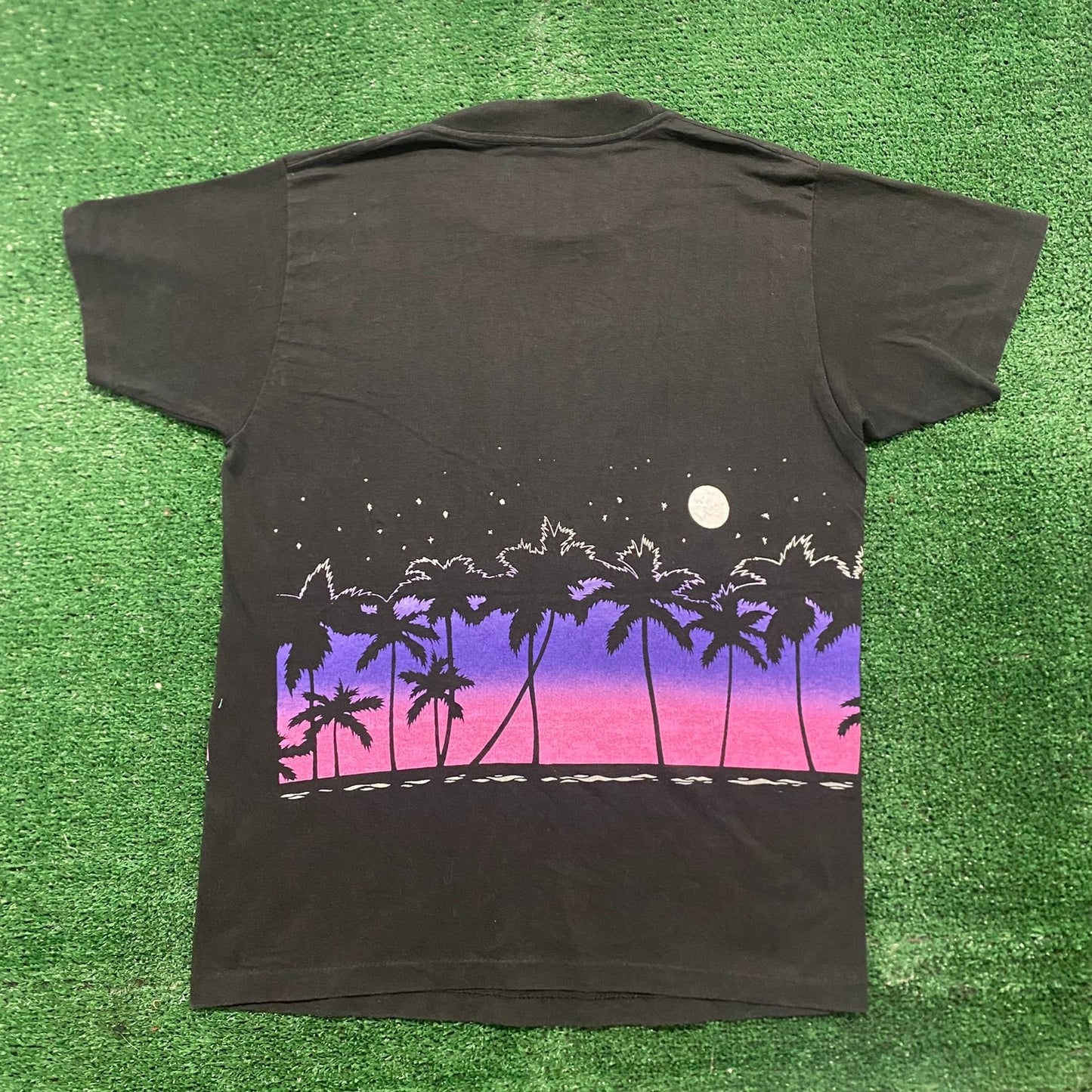 Vintage 80s Bermuda Landscape Nature Single Stitch Tourist Tee