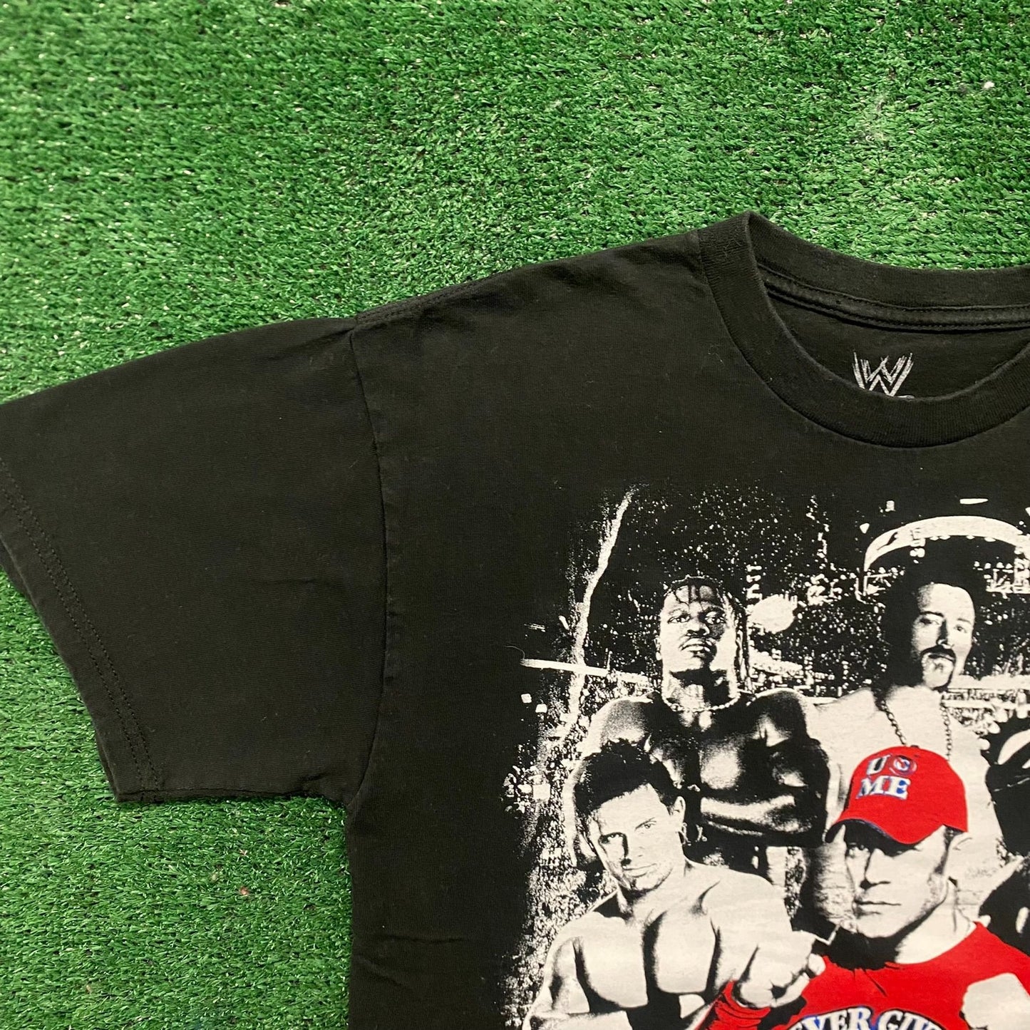 Vintage Y2K WWE Superstars Shirt John Cena Undertaker Tee