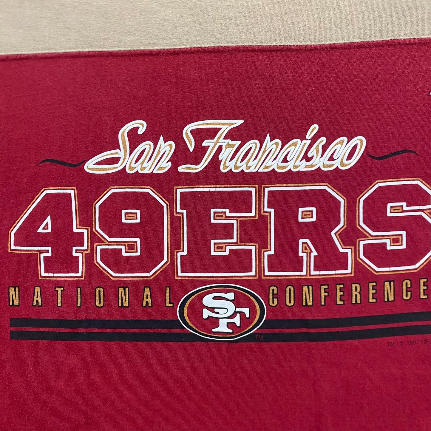 Vintage 90s San Francisco 49ers Football NFL Sports Tee