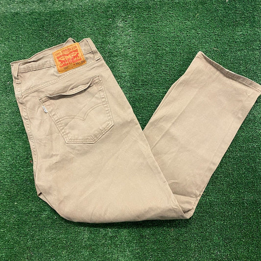 Levi's 541 Tapered Athletic Fit Vintage Khakis Chinos Pants