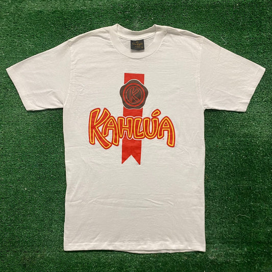 Vintage 80s Kahlua Coffee Liquor Shirt Single Stitch Logo Tee