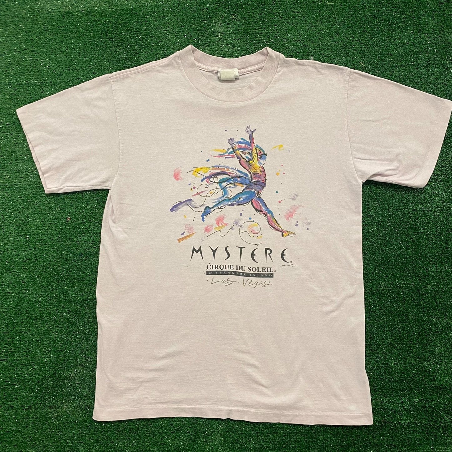 Cirque du Soleil Painted Dancer Vintage 90s T-Shirt