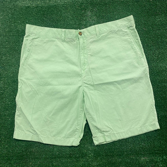 Tommy Hilfiger Pastel Mint Green Vintage Preppy Chino Shorts