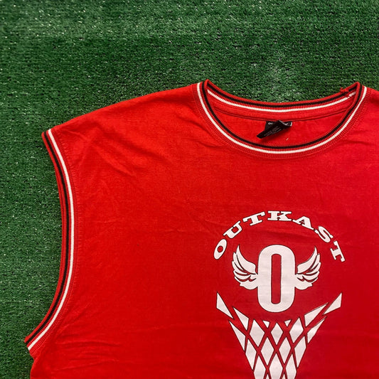 Vintage Y2K OutKast Essential Baggy Rap Hip Hop Tank Tee