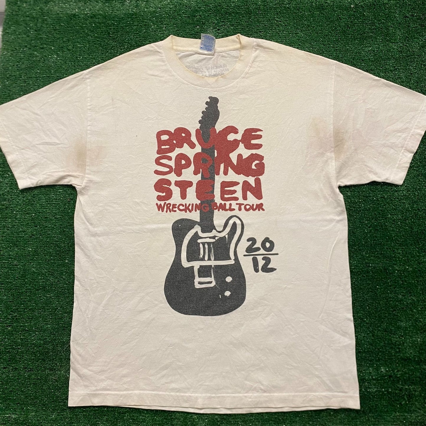 Vintage Y2K Baggy Bruce Springsteen Rock Band T-Shirt