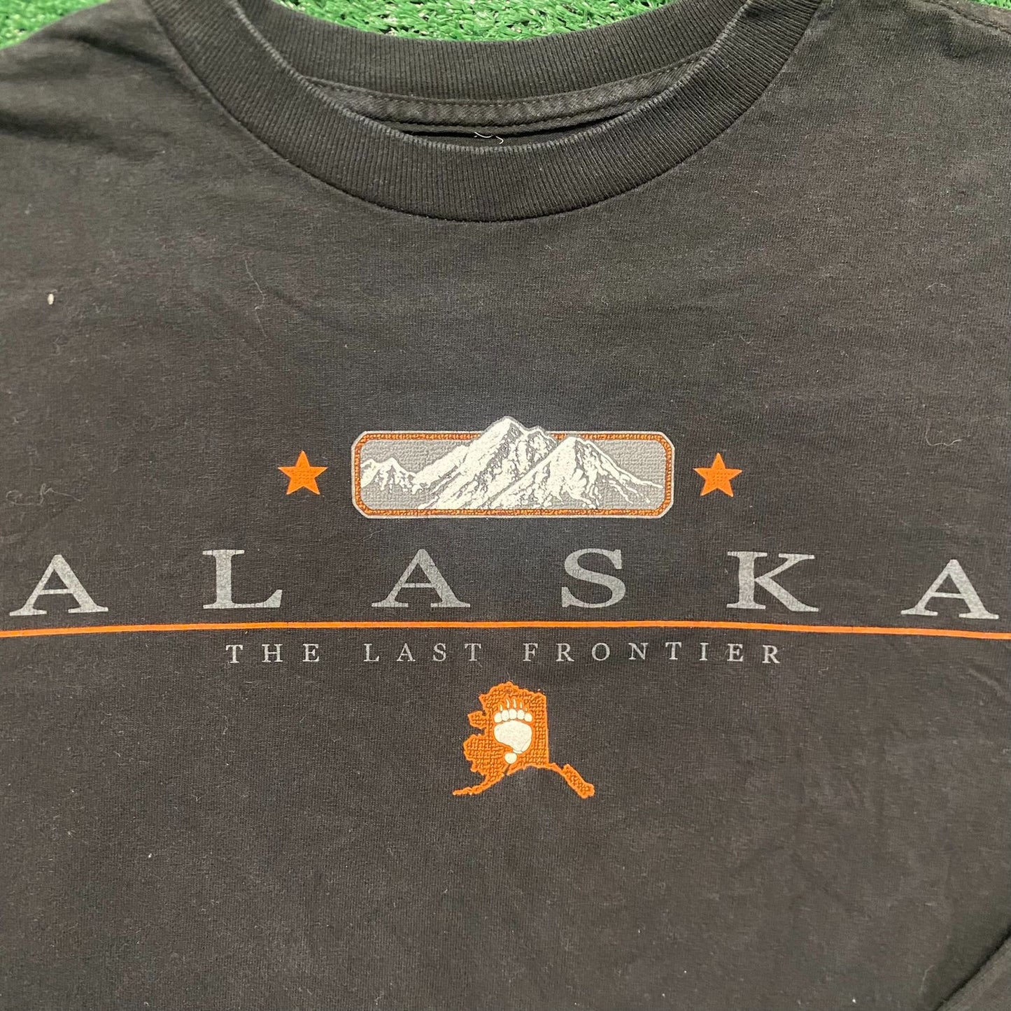 Vintage Y2K Alaska Faded Essential Tourist Souvenir Tee