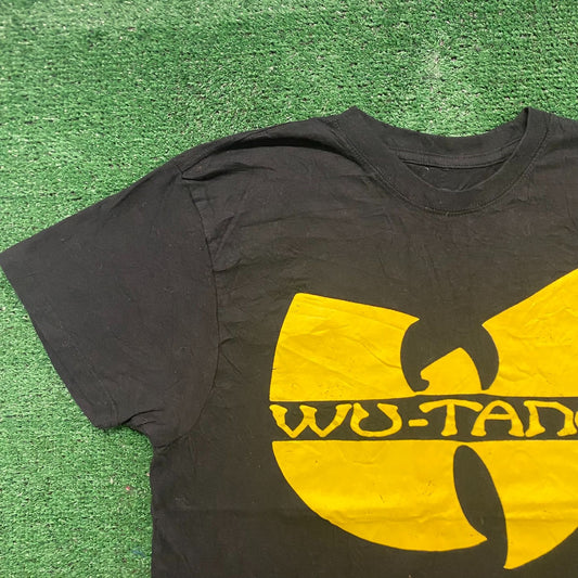 Vintage Y2K Essential Wu Tang Clan Wu Wear Logo Rap T-Shirt