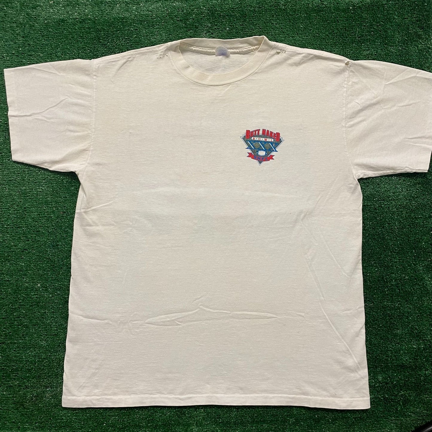 Vintage 90s Butt Naked Football Trolls Shirt Single Stitch Tee