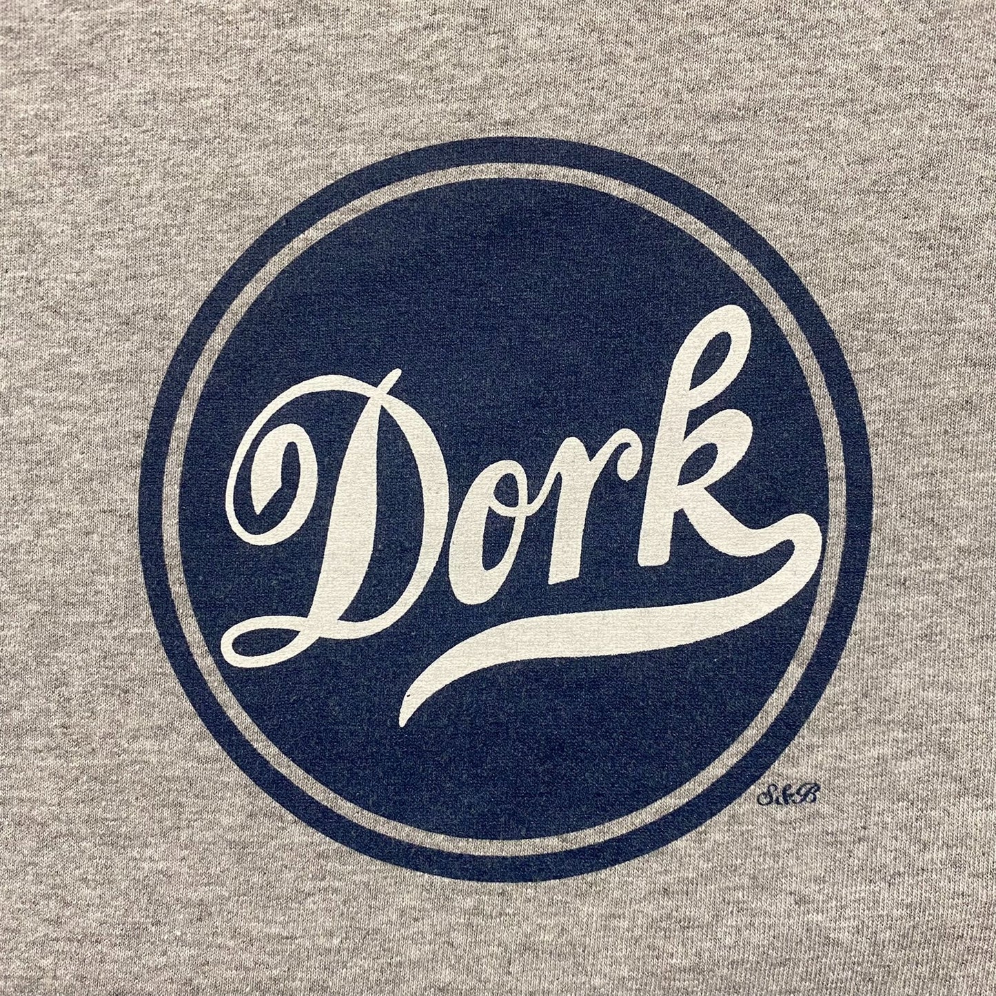 Vintage Y2K Dork Humor Parody Shirt Funny Long Sleeve Tee