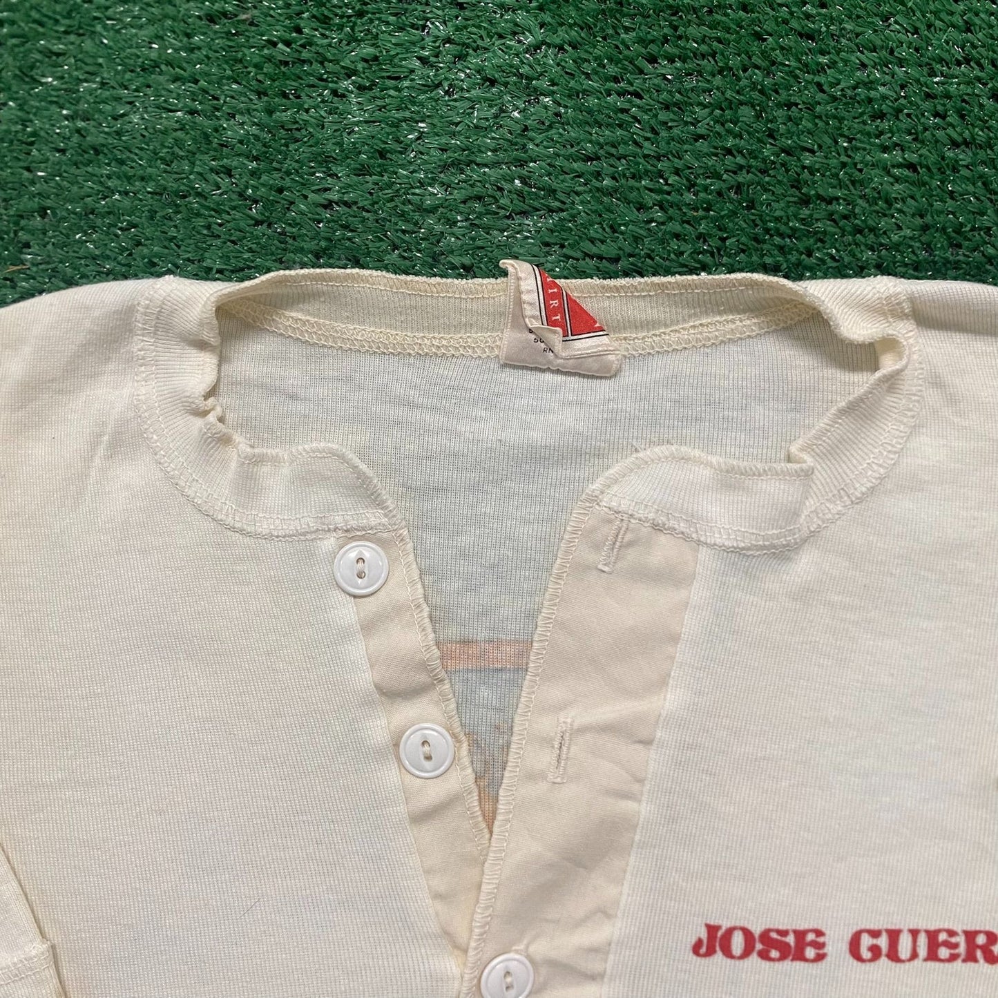 Vintage 70s 80s Jose Cuervo Tequila Long Johns Henley Tee