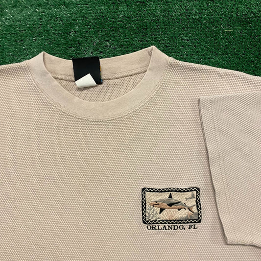 Orlando Florida Shark Vintage Textured Nature T-Shirt