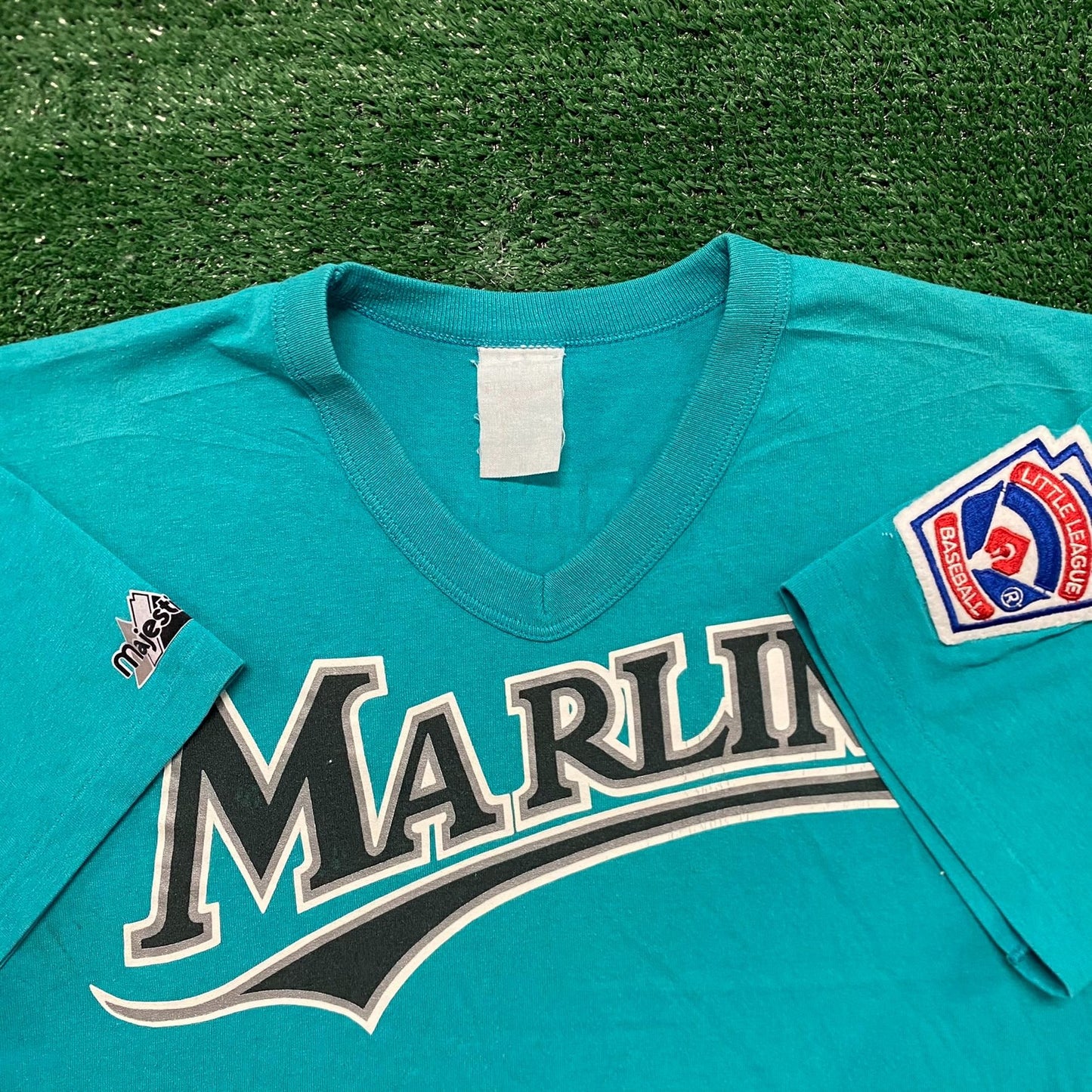 Vintage 80s Florida Marlins Baseball Single Stitch T-Shirt
