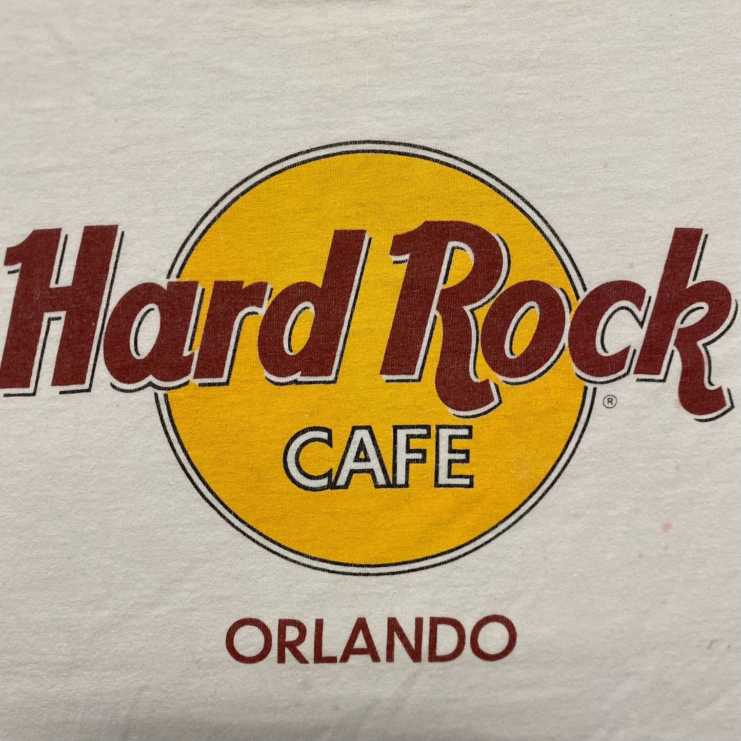 Vintage 90s Hard Rock Cafe Orlando Tourist Destination Tee