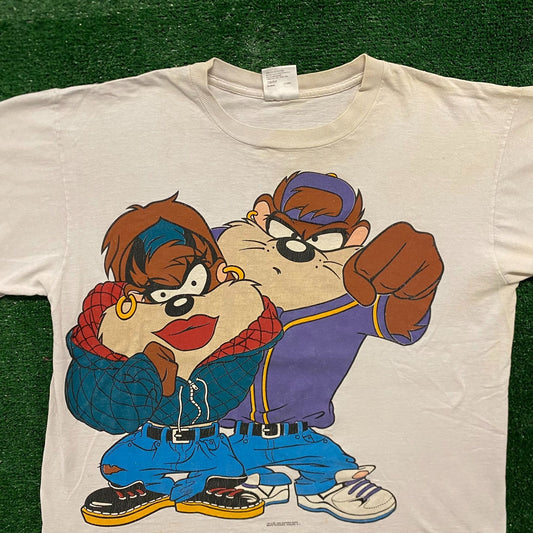 Looney Tunes Taz Vintage 1990s Cartoon T-Shirt