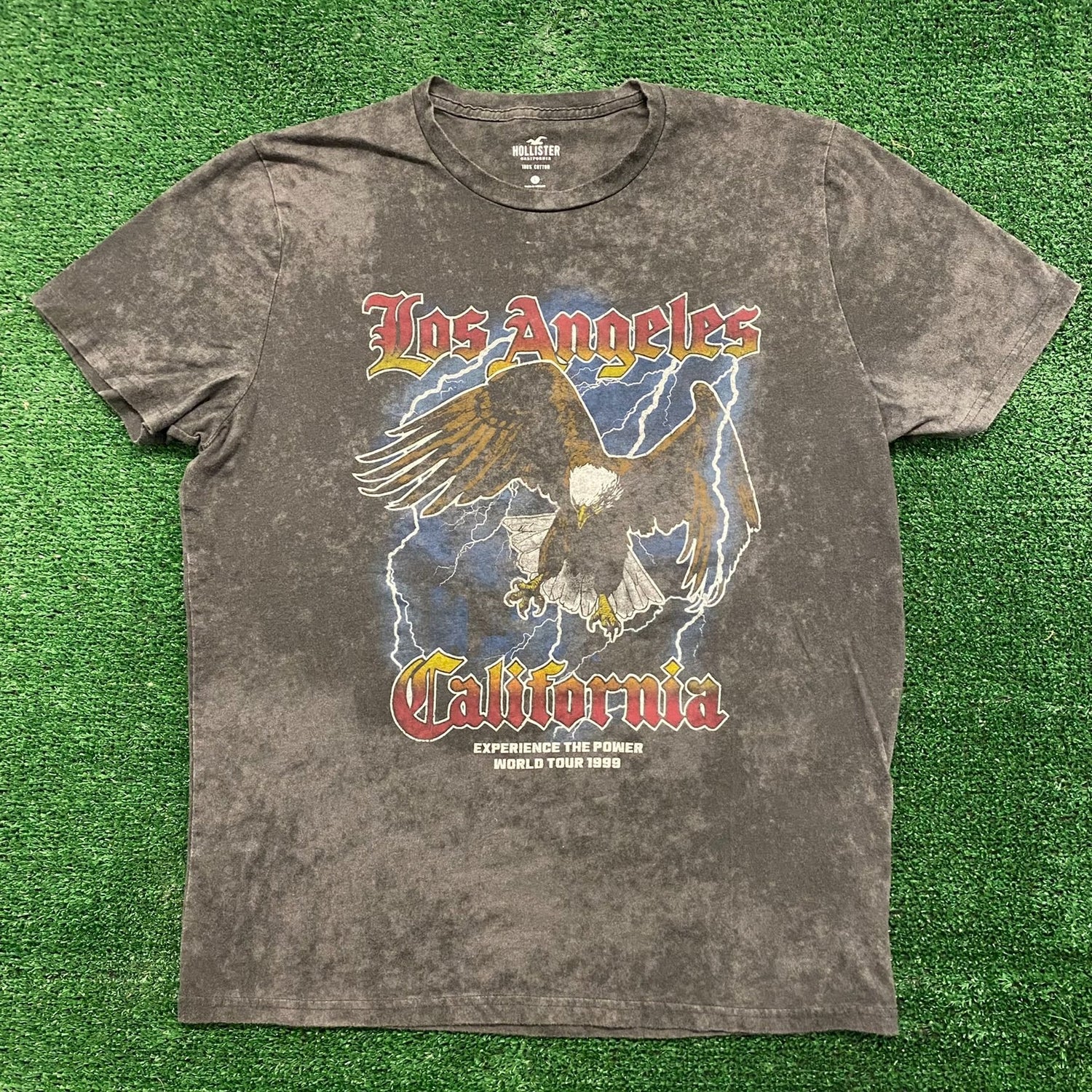 Hollister Los Angeles World Tour Storm Eagle Band T-Shirt – Agent