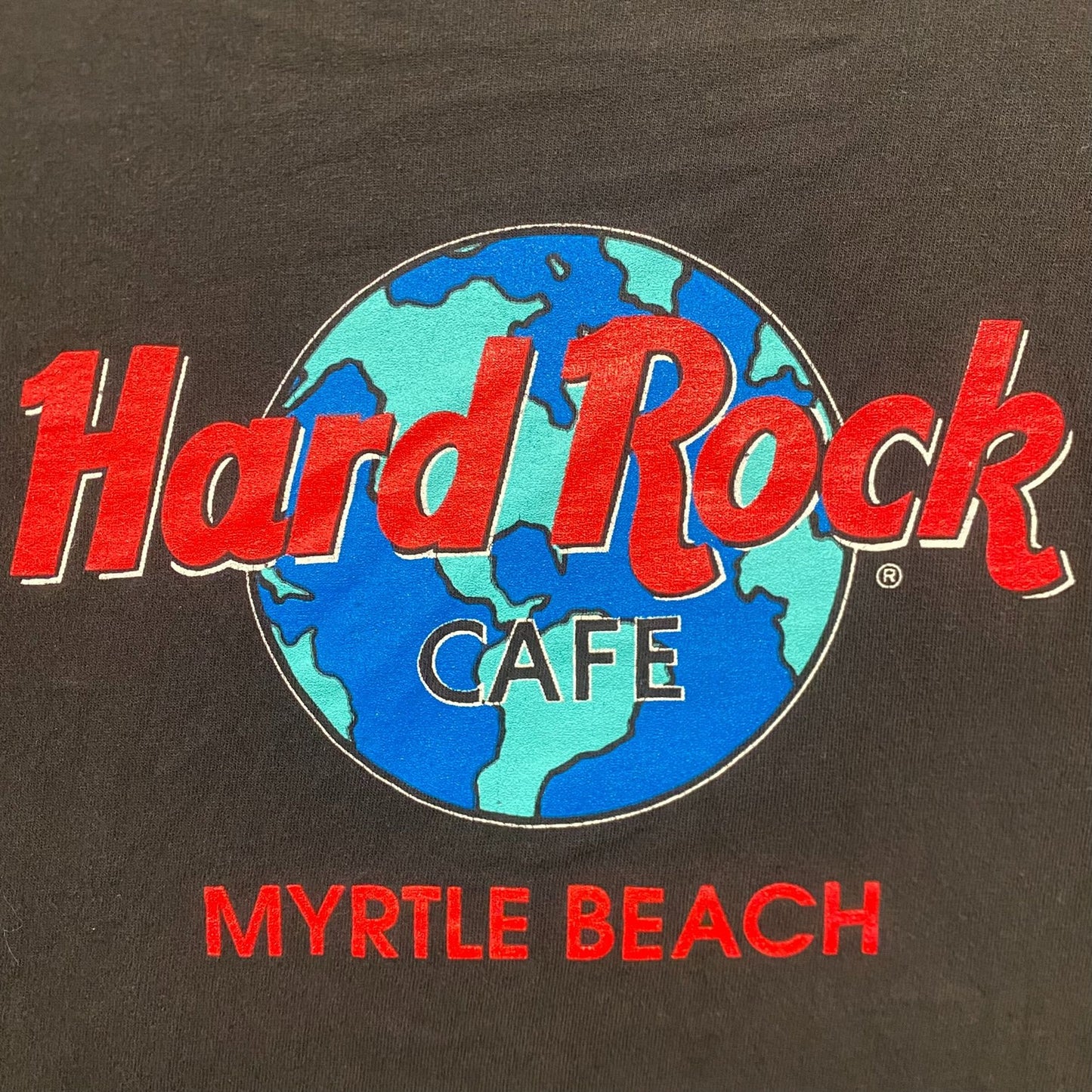 Vintage 90s Hard Rock Earth Myrtle Beach Single Stitch Tee