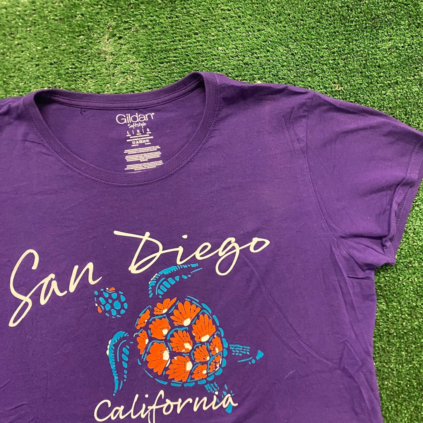 San Diego Sea Turtle Vintage Animals Nature T-Shirt
