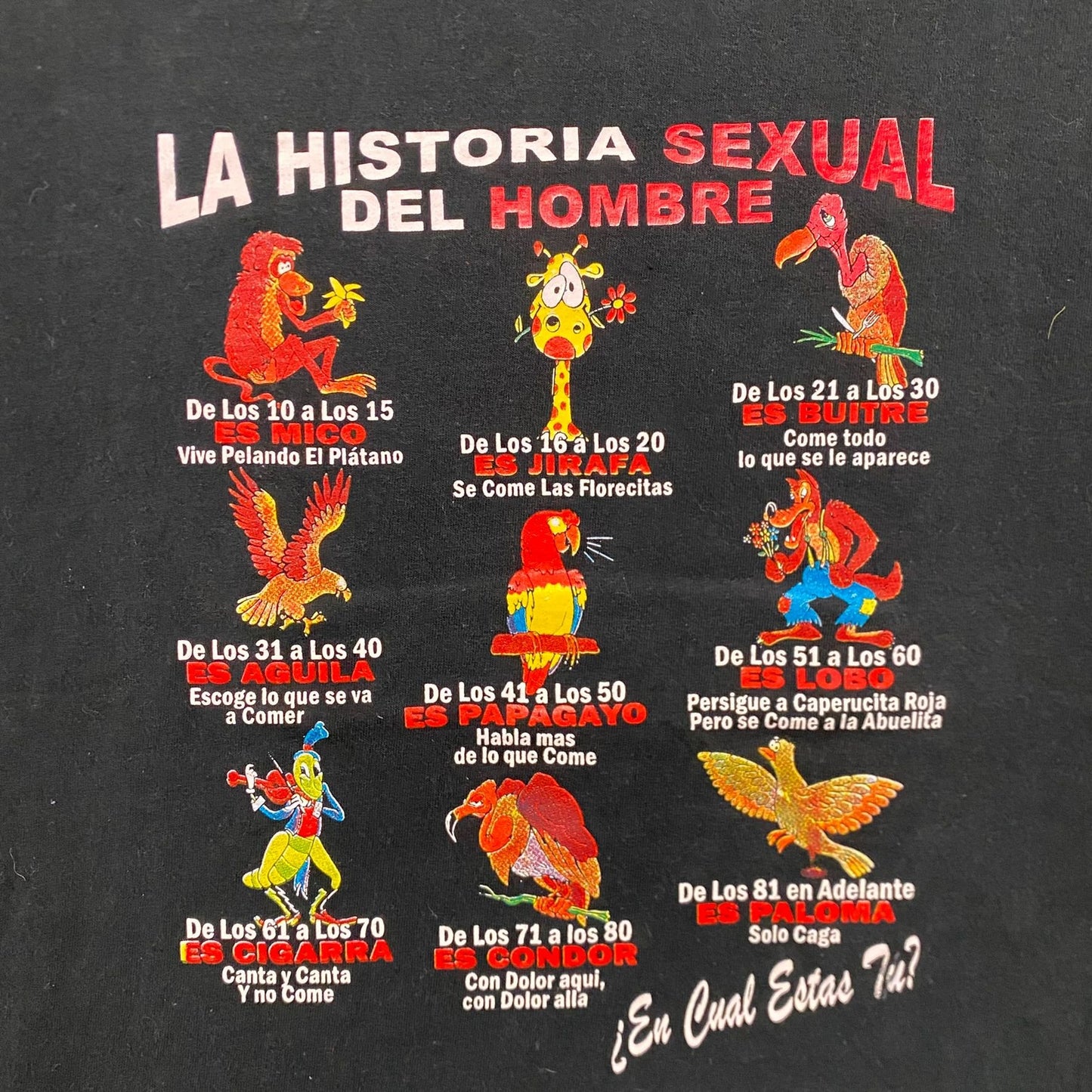 Vintage Y2K Essential Sex Humor Funny Spanish T-Shirt