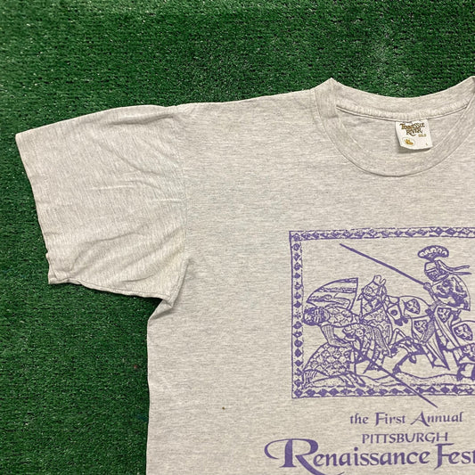 Vintage 90s Essential Renaissance Festival Single Stitch Tee