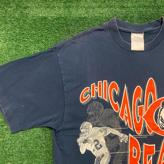 Vintage 90s Chicago Bears Shirt Single Stitch Football Tee