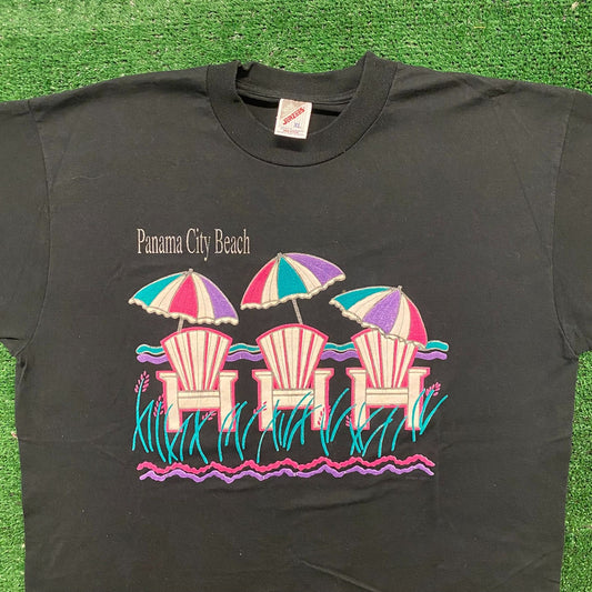 Panama City Beach PCB Vintage 90s Summer Vacation T-Shirt