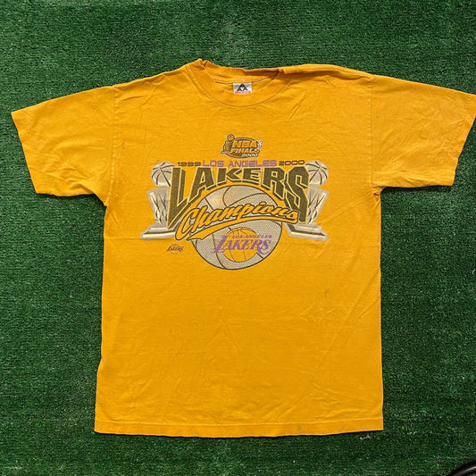 Vintage Y2K Los Angeles Lakers Basketball Sports T-Shirt