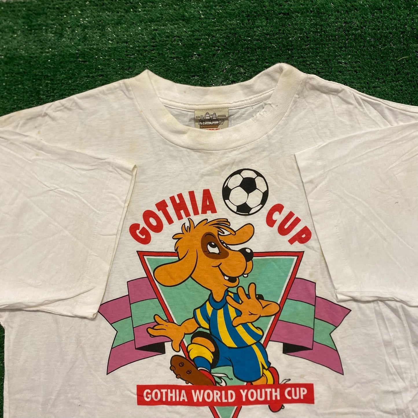 Gothia Cup Youth Soccer Vintage 90s Sports T-Shirt