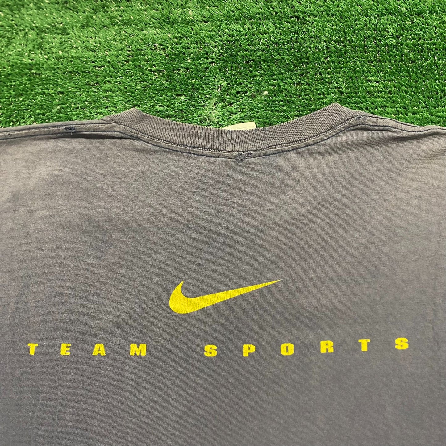 Vintage 90s Nike Michigan Wolverines Shirt College Sports Tee