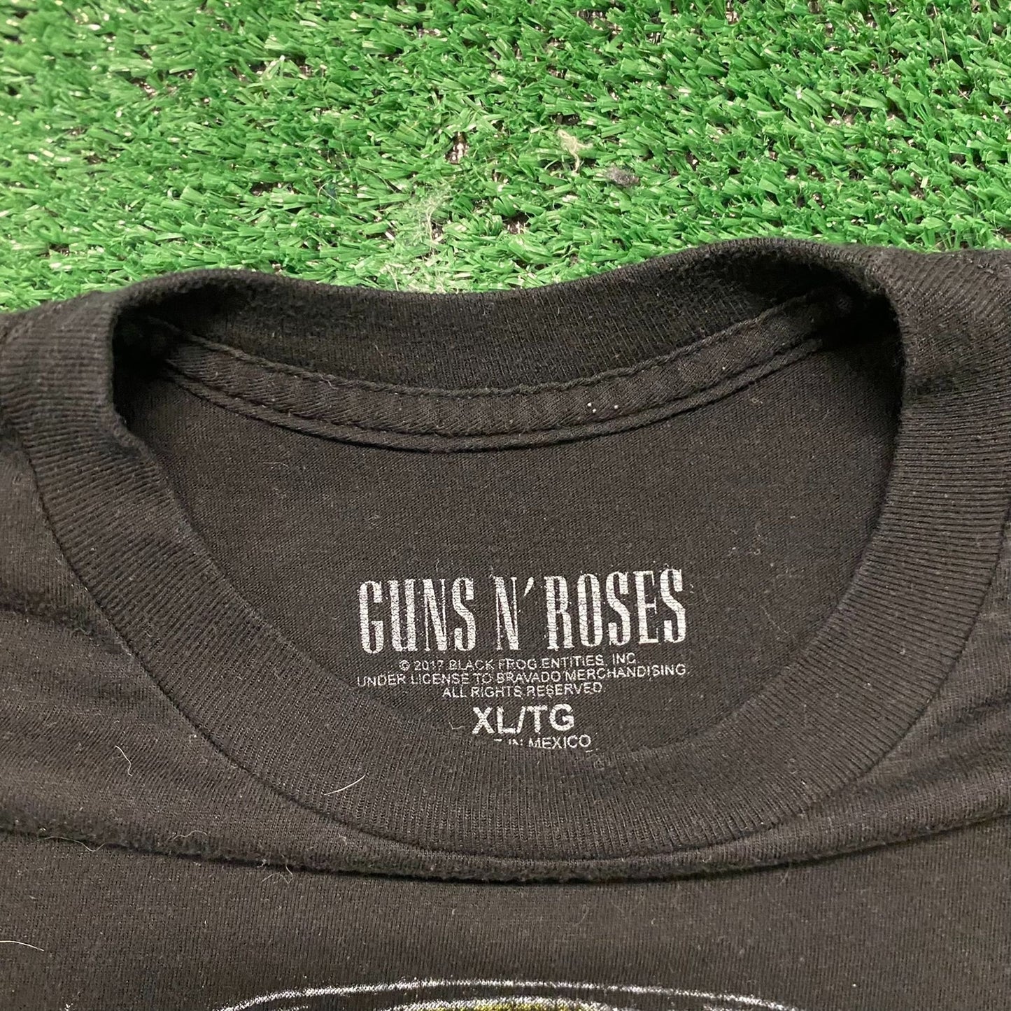 Guns N Roses Skull Retro Vintage Rock Band T-Shirt