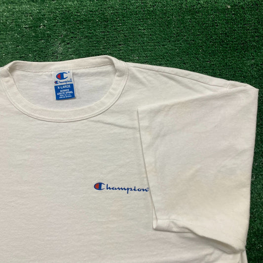 Vintage 90s Champion Logo Essential Single Stitch T-Shirt