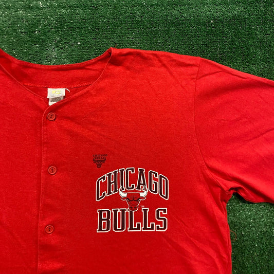 Vintage 90s Chicago Bulls Shirt Single Stitch Basketball Tee