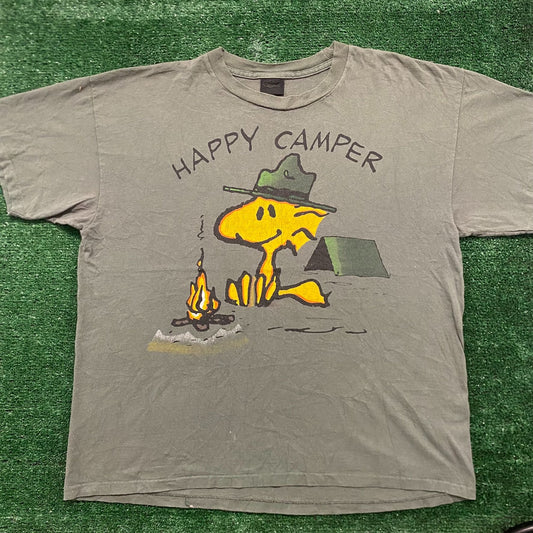 Vintage 90s Peanuts Woodstock Comic Single Stitch T-Shirt