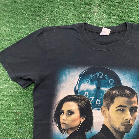 Essential Demi Lovato Nick Jonas Concert Band Tour T-Shirt