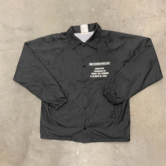 Drake Scorpion Tour Promo OVO Rap Black Nylon Coach Jacket