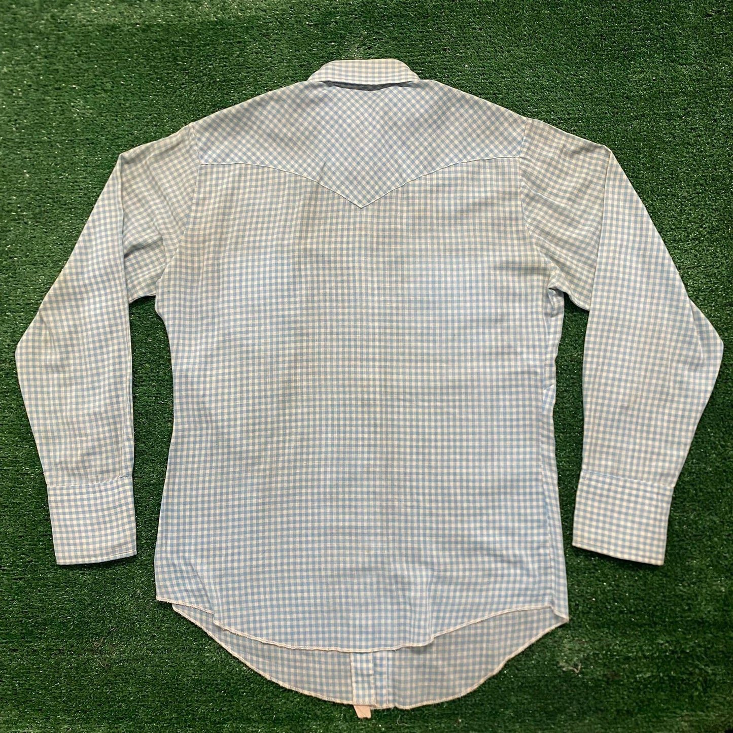 Vintage 70s Essential Pearl Snap Ranch Western Cowboy Shirt