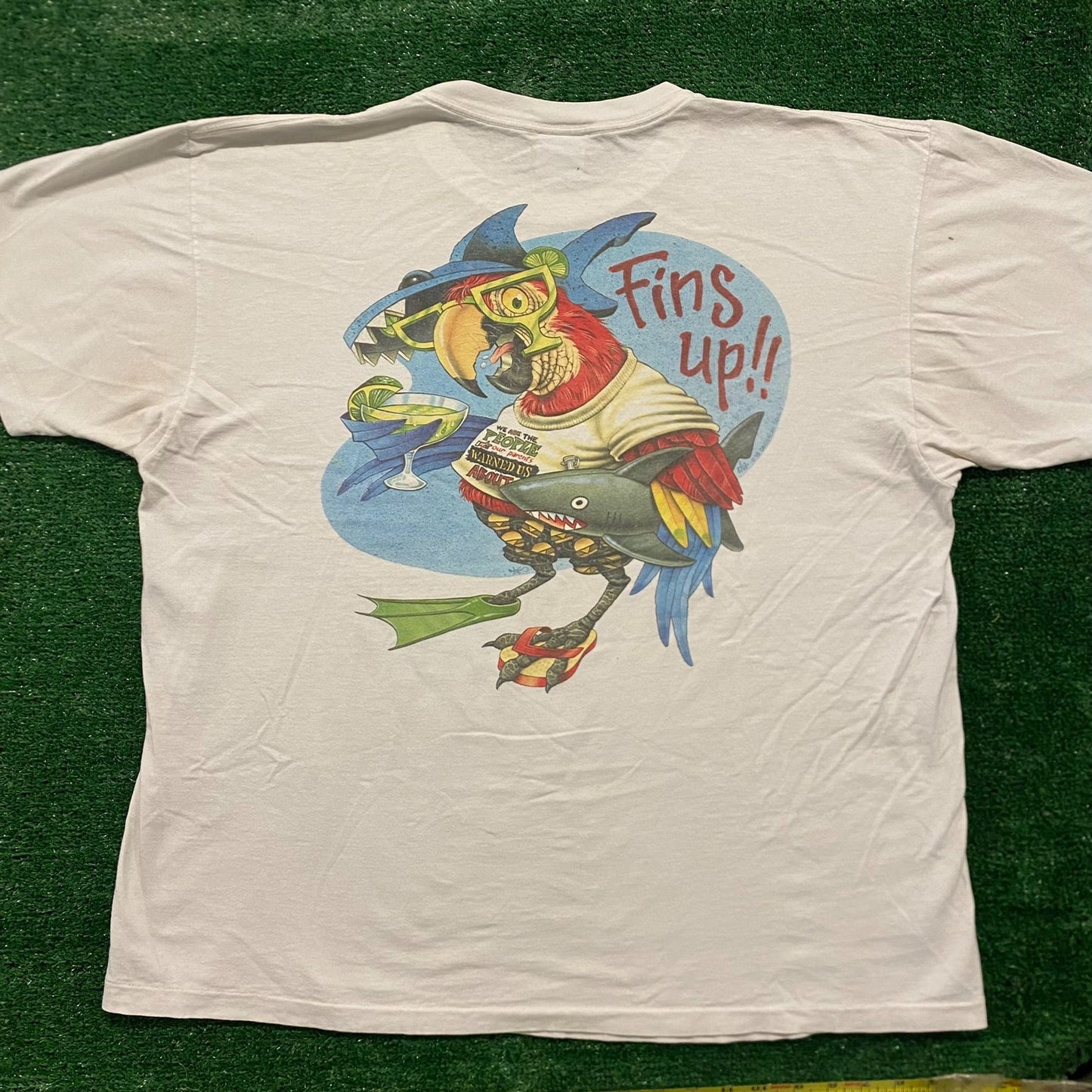 Jimmy Buffett Margaritaville Crazy Parrot Vintage T-Shirt