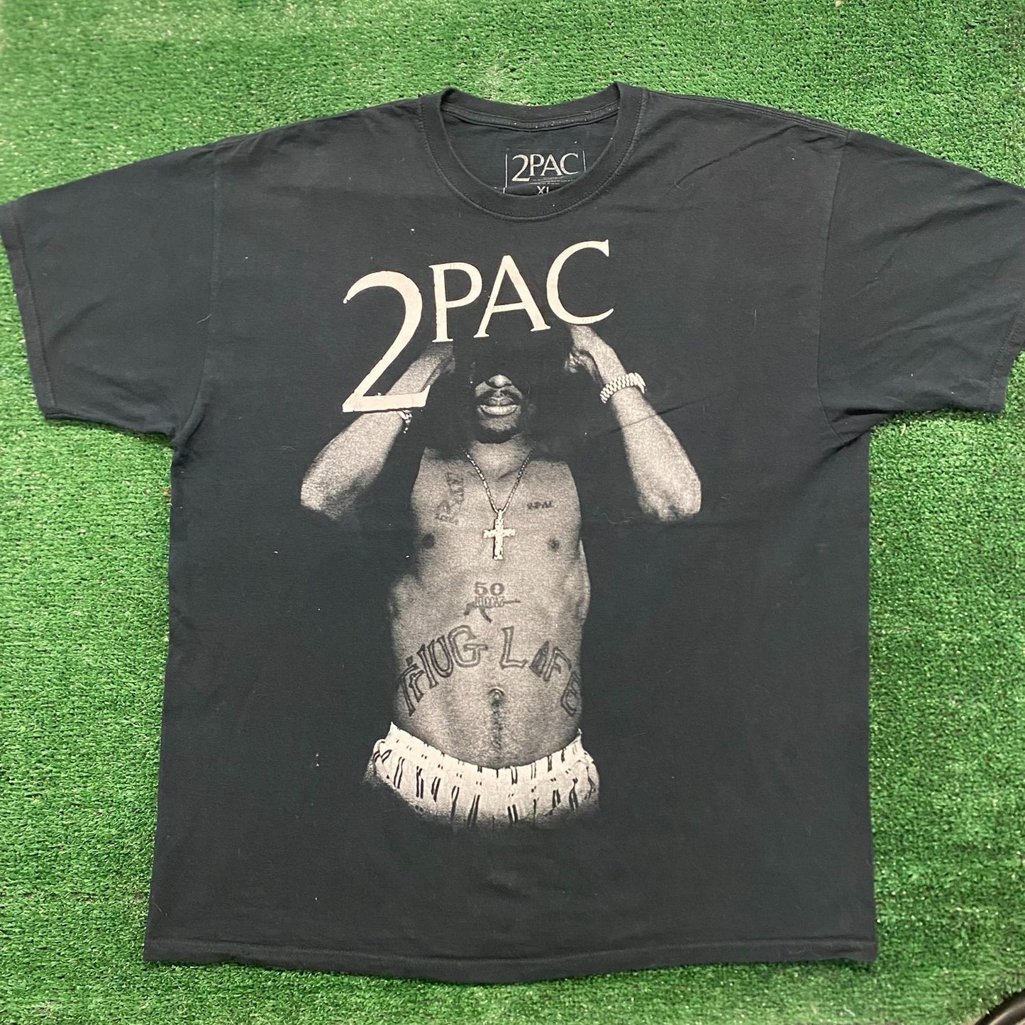 Vintage Y2K Baggy 2PAC Tupac Essential Rap Tee – Agent Thrift